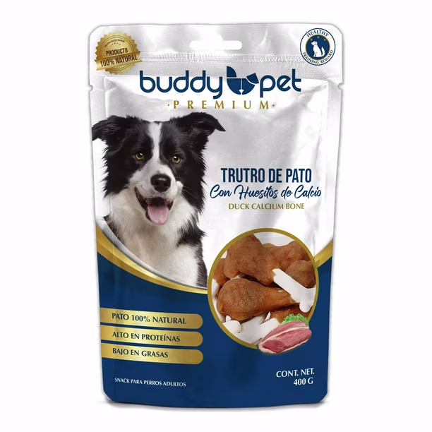 Trutros De Pato Con Huesitos De Calcio 400 grs.