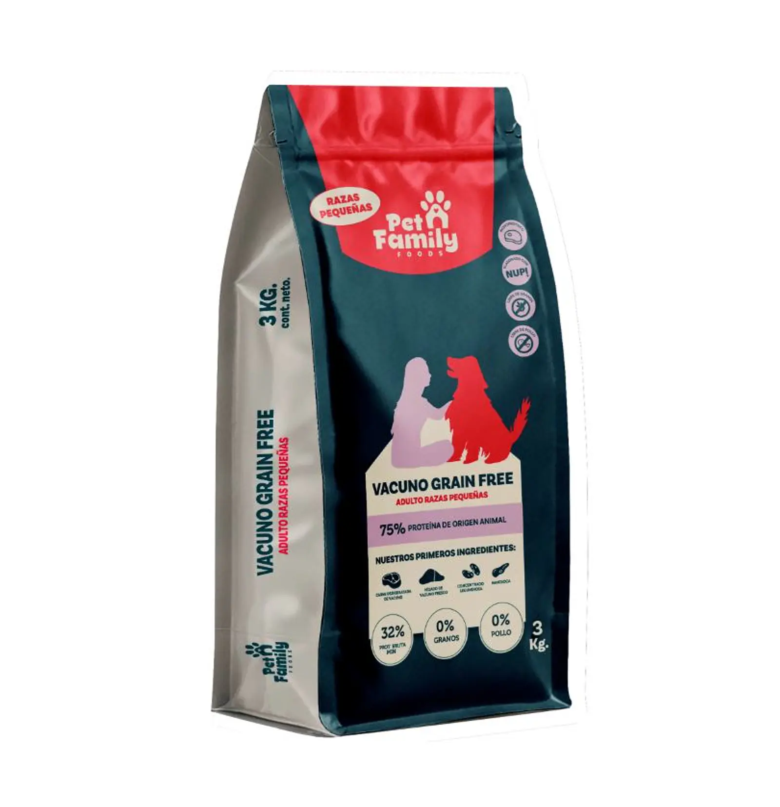 PetFamily Foods Grain Free Adulto Raza Pequeña