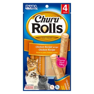 Churu Rolls Chicken Wraps Cat